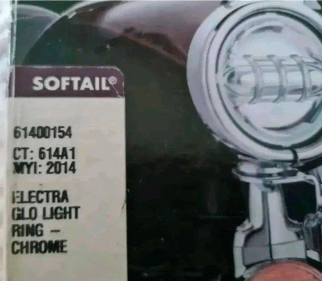Aro Para Farol De 7  polegadas Com Iluminação De Leds Harley Davidson - Foto 3