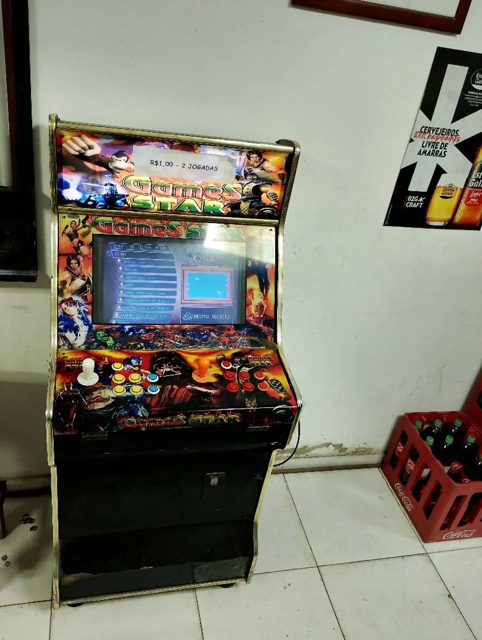 Flipperama 7000 jogos 