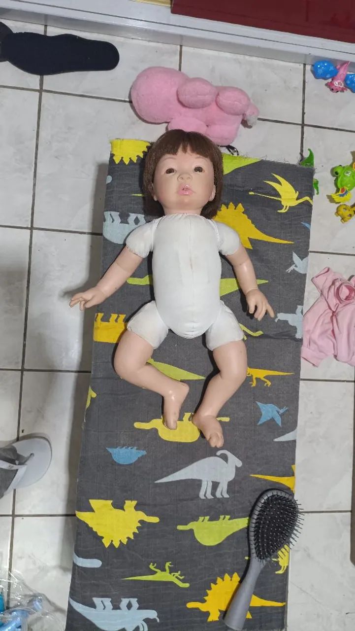 Bebê reborn de tecido - Foto 4