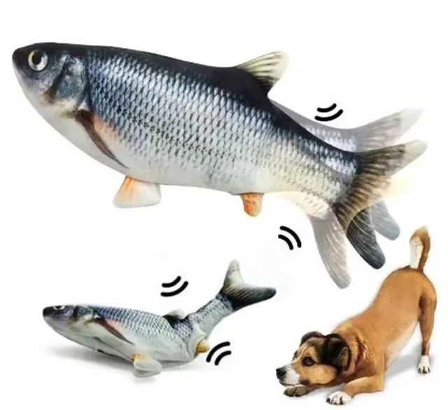 brinquedo pet - peixe interativo usb - Foto 2
