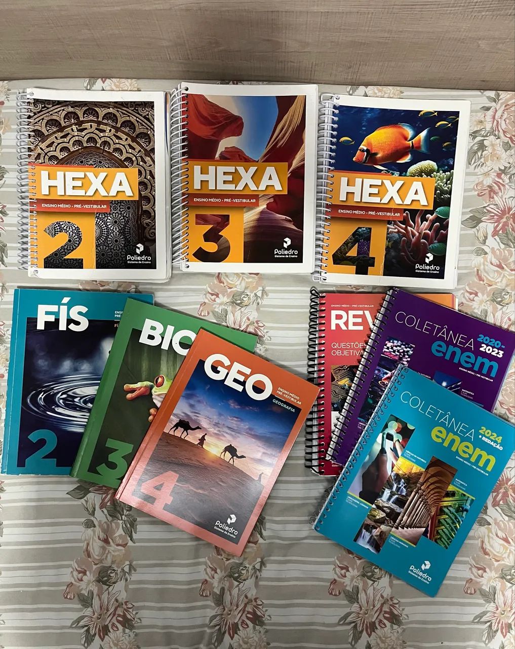 2025 Apostilas Pré Vestibular ENEM POLIEDRO