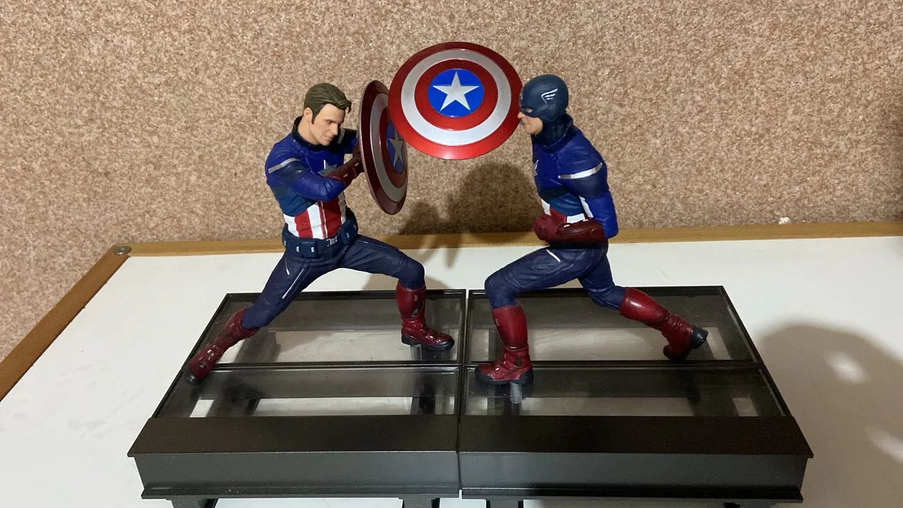 Diorama Capitão América Iron Studios