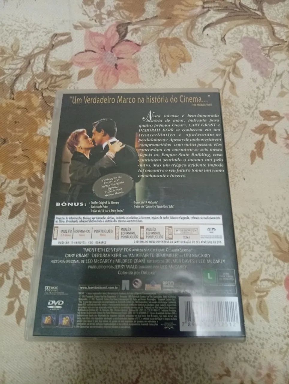 DVD Tarde Demais Para Esquecer (An Affair to Remember) - Clássico
