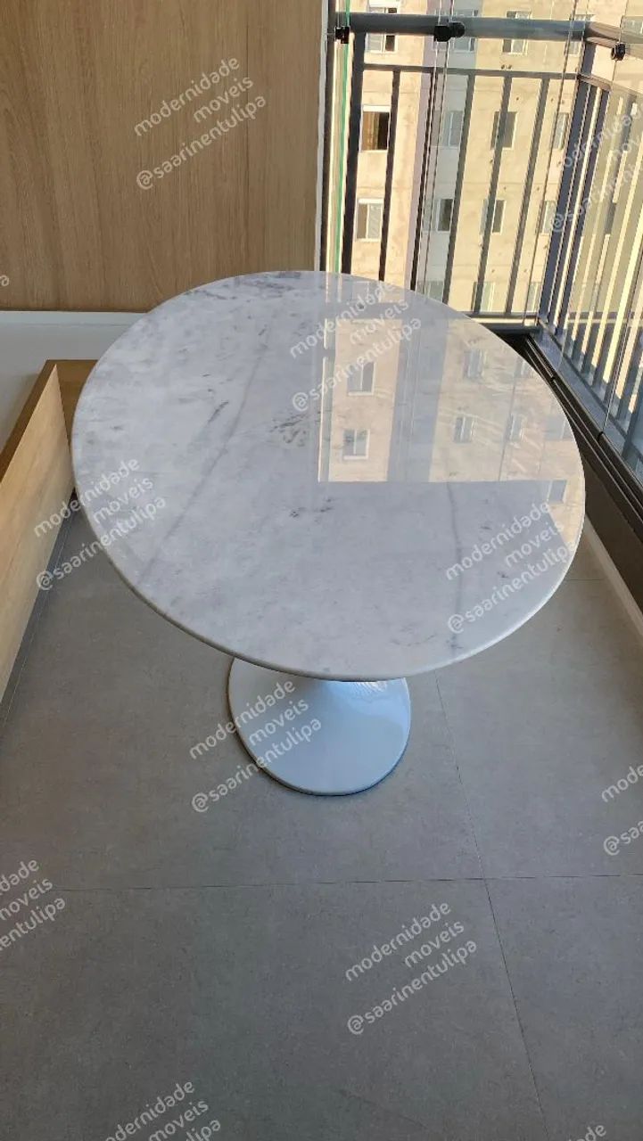 Mesa Base Saarinen com tampo 180x100