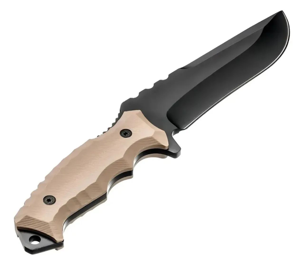 Faca Tática Invictus Force Coyote com Lâmina de 14 cm e Bainha - Foto 4