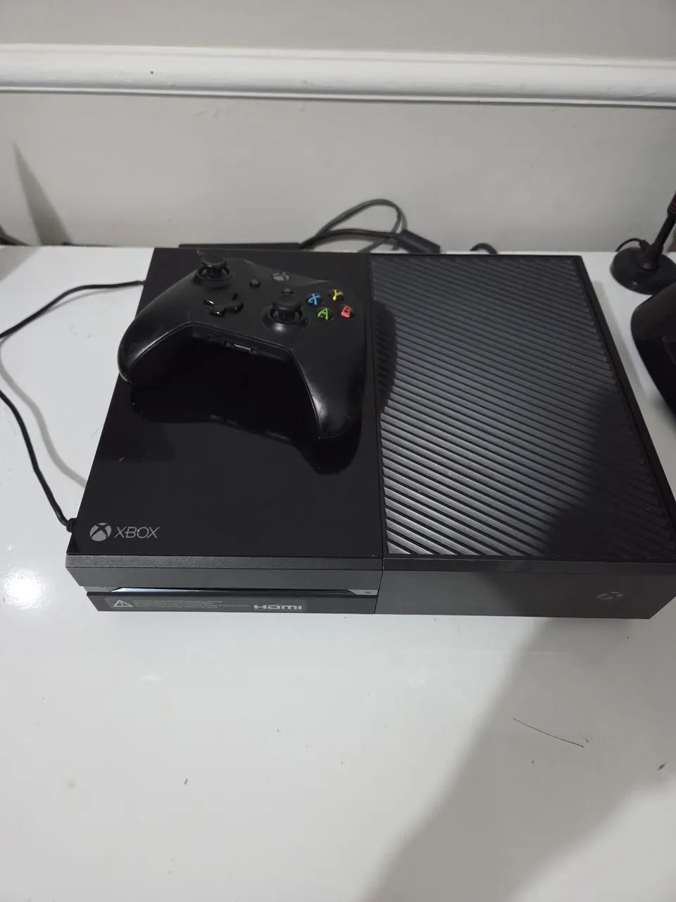 Xbox one fat + kinect e controle