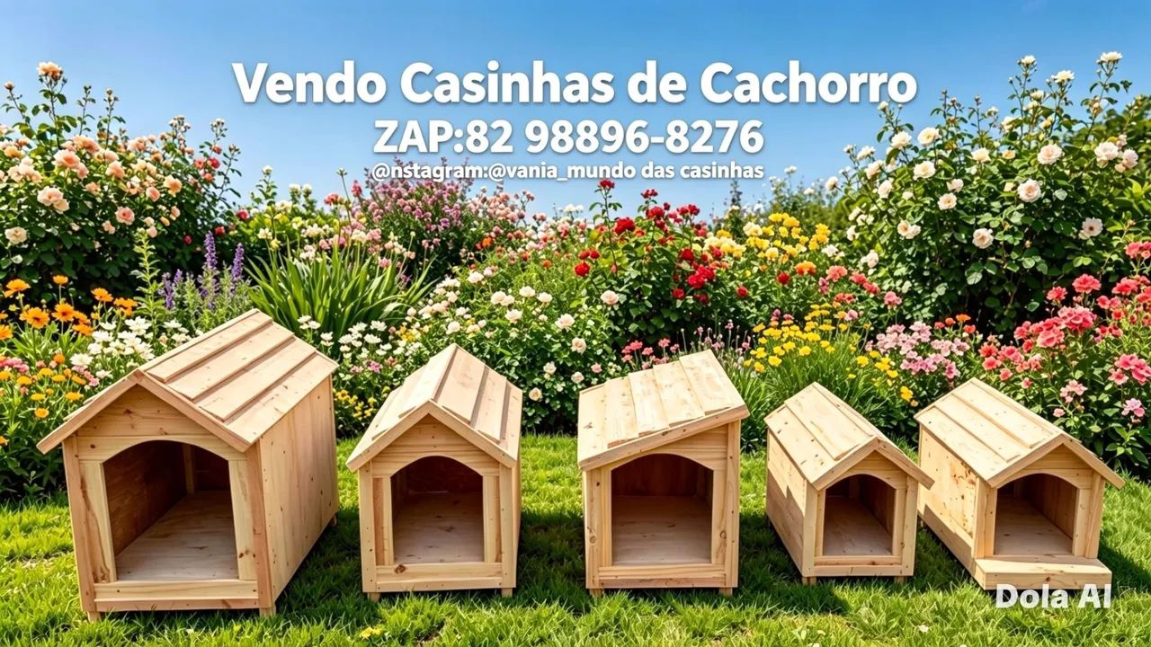 Fabrícamos casinhas de cachorro ZAP; * - Foto 3