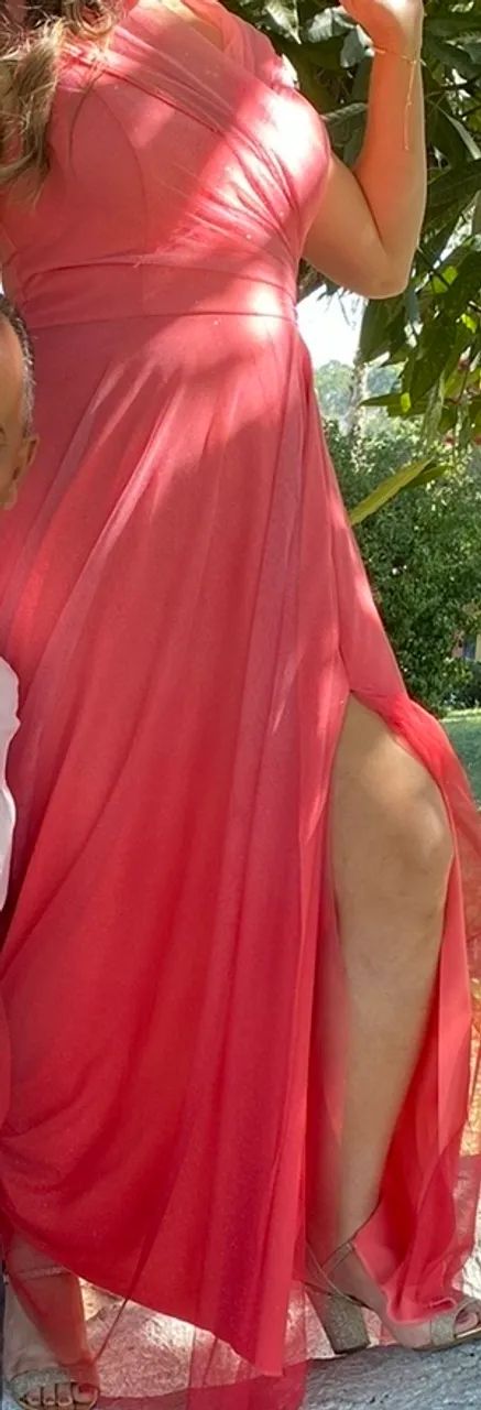 Vestido de Festa Rosa - Foto 2