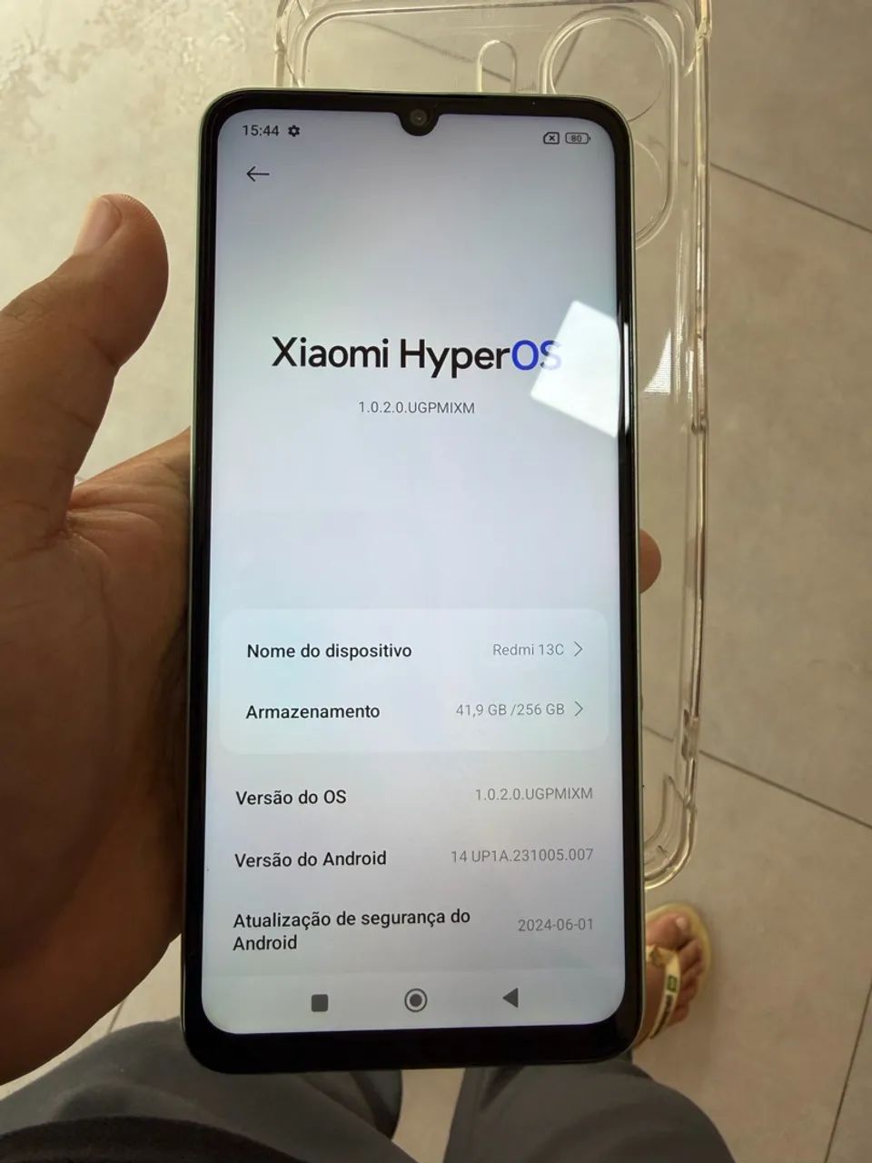 Redmi 13C 256 8 de ram  - Foto 3