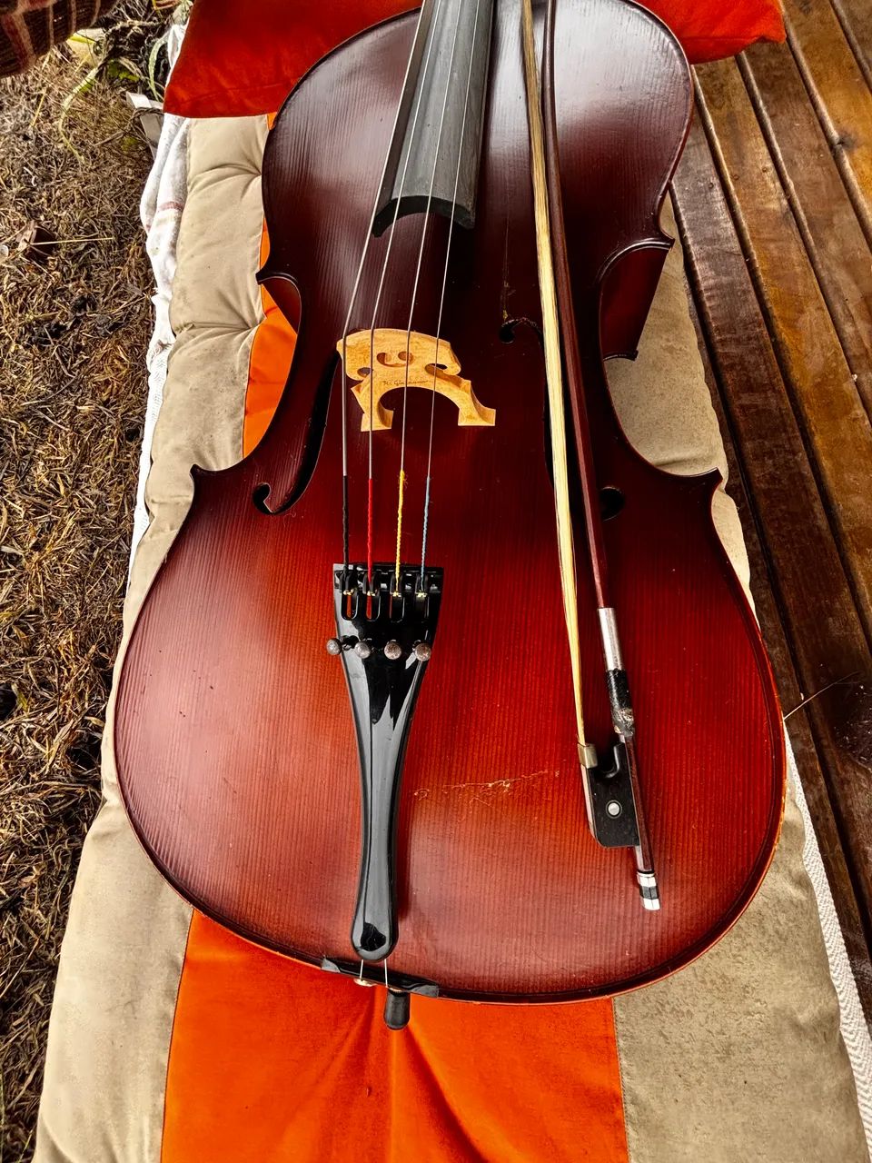 Violoncelo Eagle CE 300 4x4 (Interm./ Avançado) - Foto 2