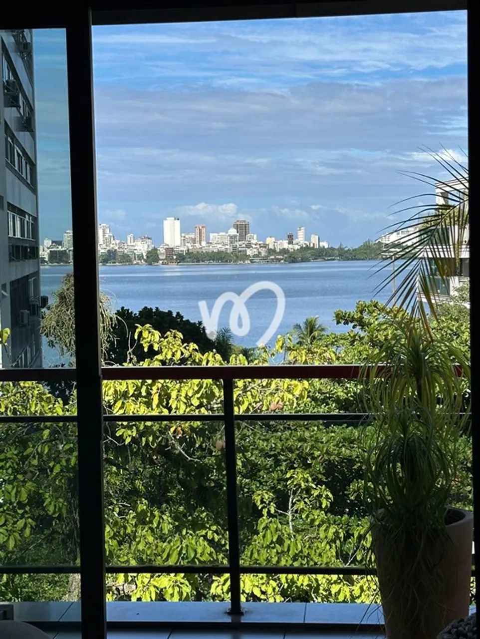 Apartamento com vista Lagoa e vista Cristo