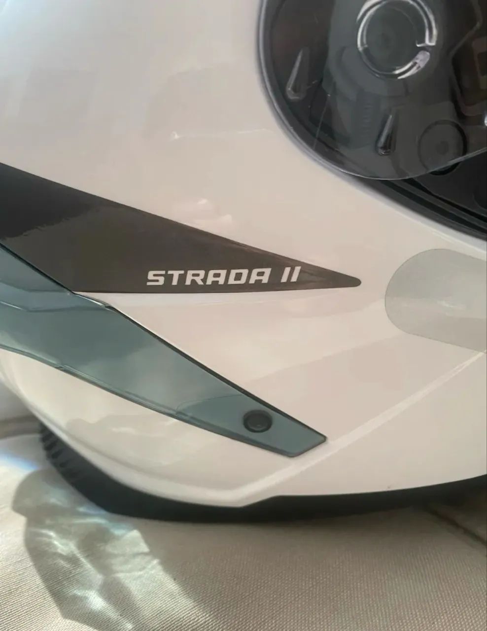 Capacete Norisk Strada II - óculos interno 2 aerofólios traseiros aceito cartão - Foto 6