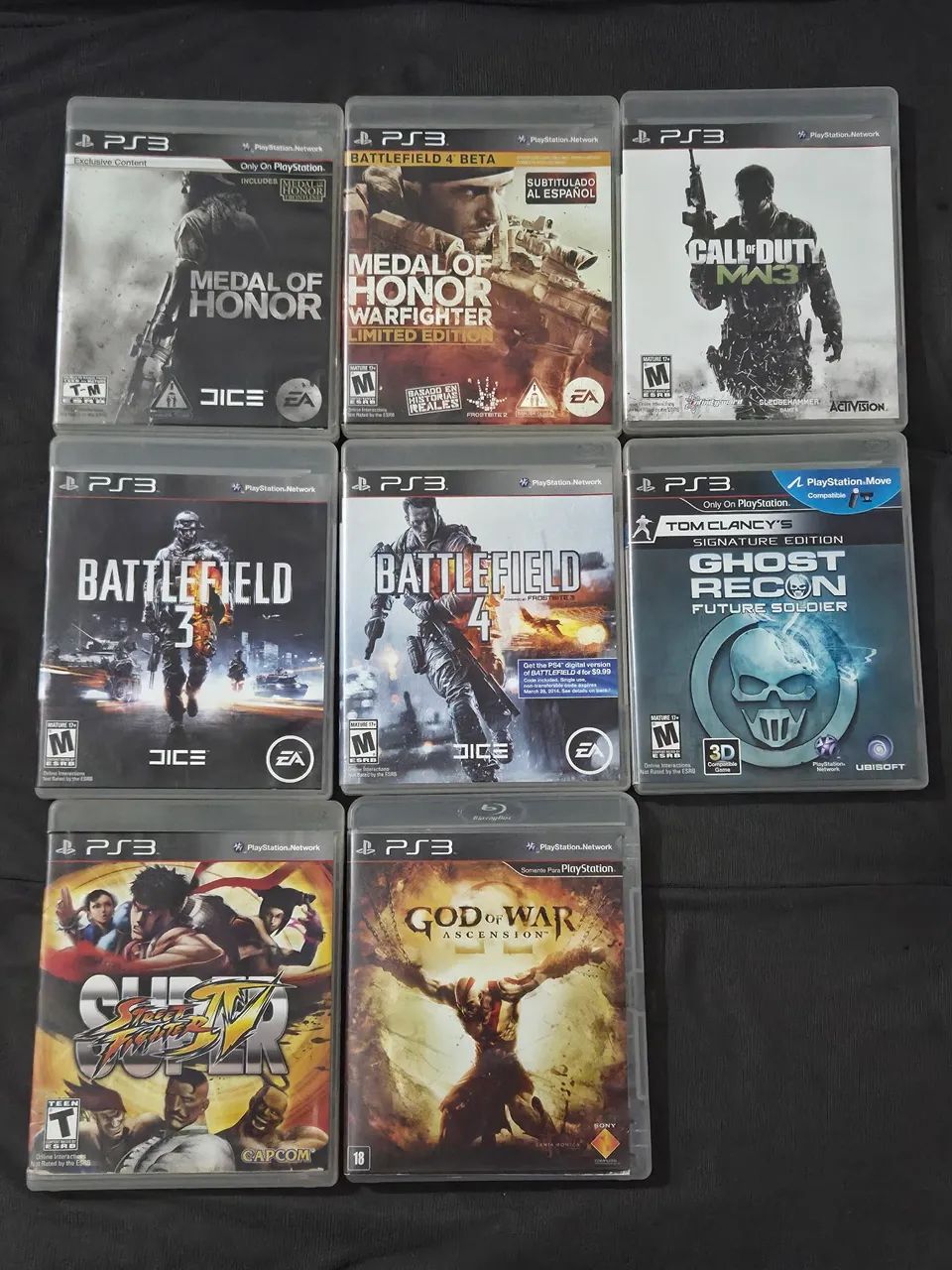 8 Jogos Playstation 3