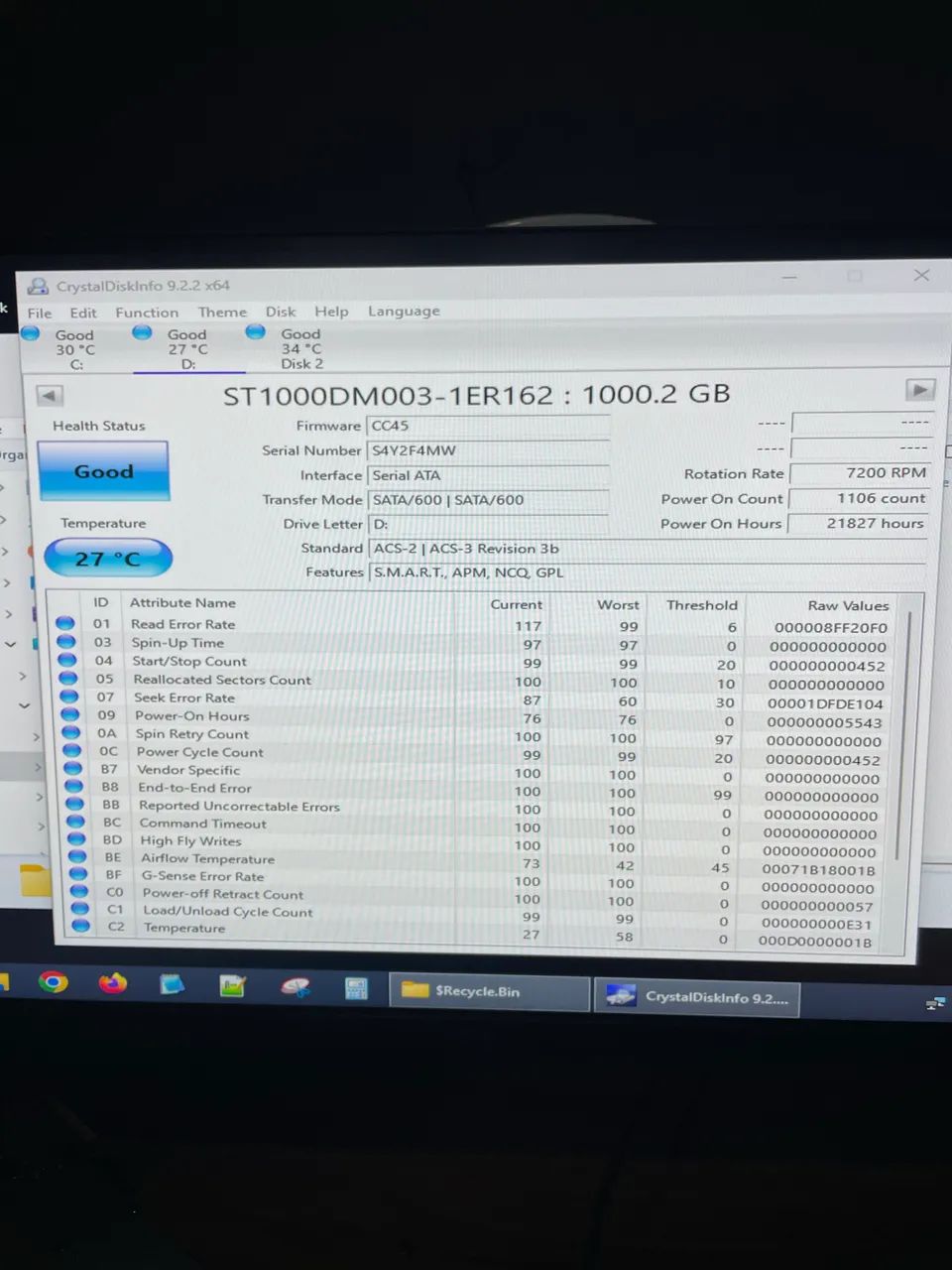 KIT 3 HDD 1TB SEAGATE COMPUTE  - Foto 3