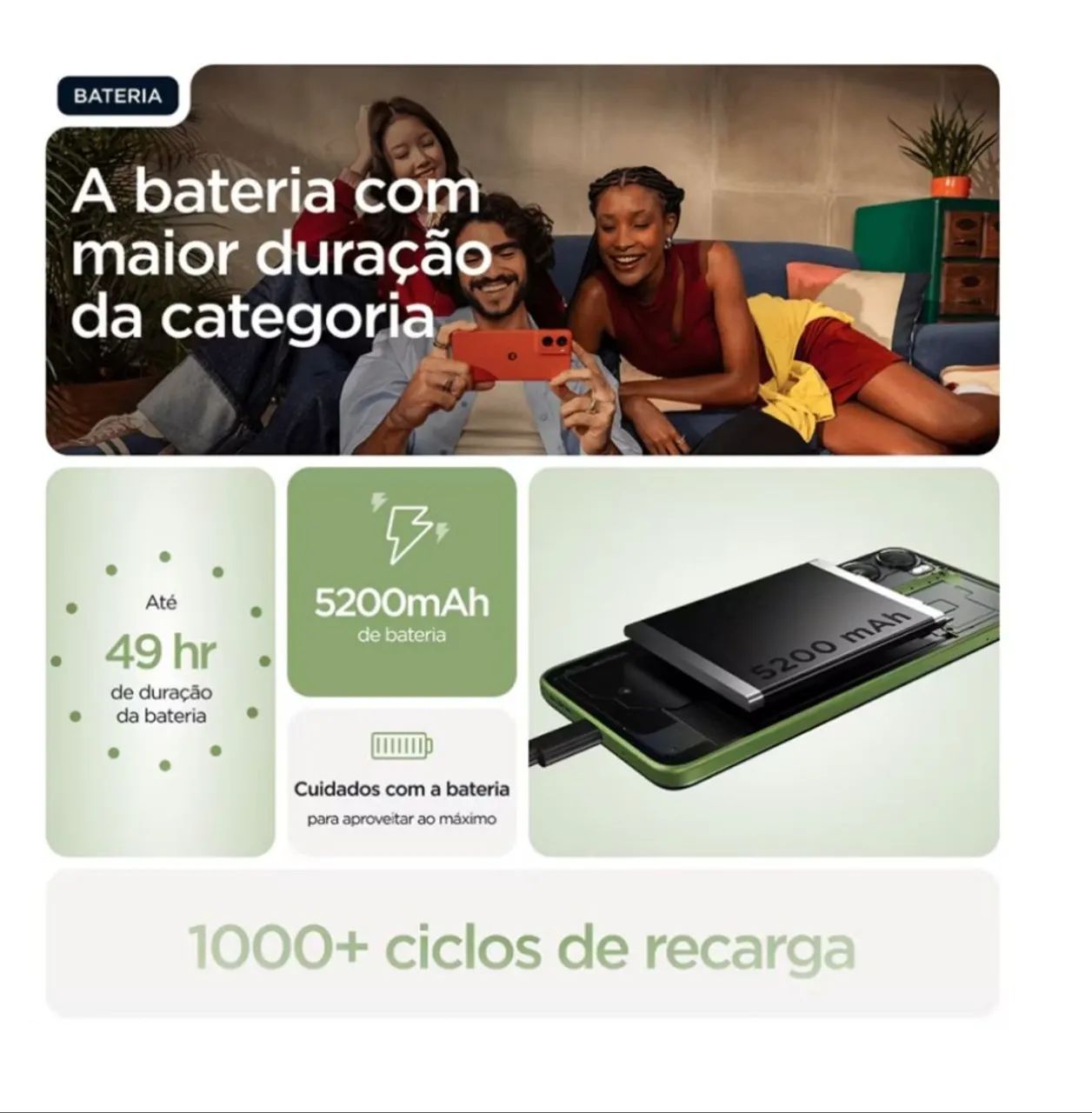 MOTOROLA G06 NA CAIXA COM NOTA FISCAL E GARANTIA !!!!! - Foto 4