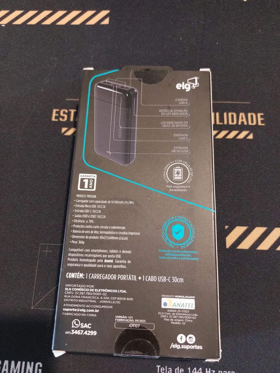 Power Bank ELG 14.500mHa - Foto 2