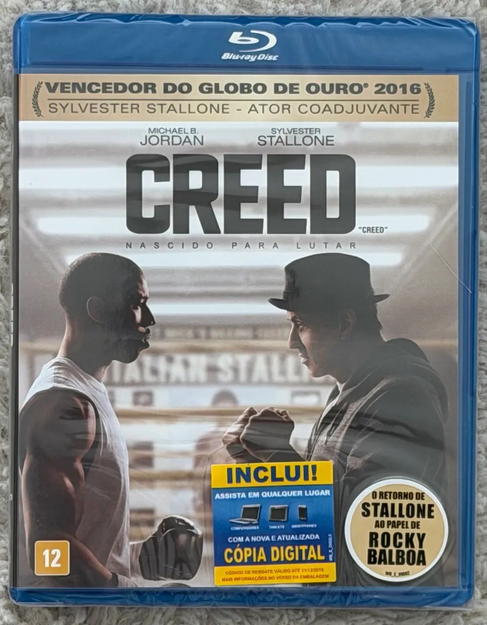 Blu Ray CREED - Nascido para lutar (original e lacrado)