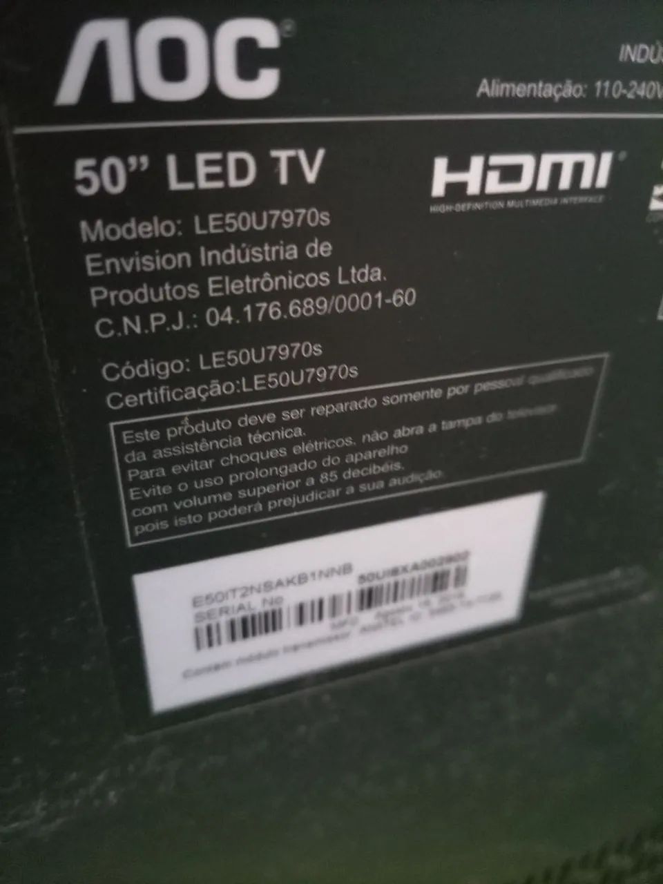 Smart AOC 50 polegadas  - Foto 4