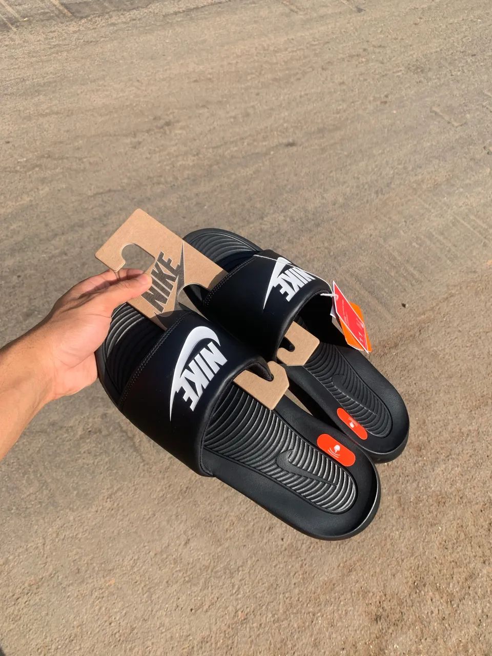 NIKE VICTORI ONE SLIDE (black/white) - Foto 4