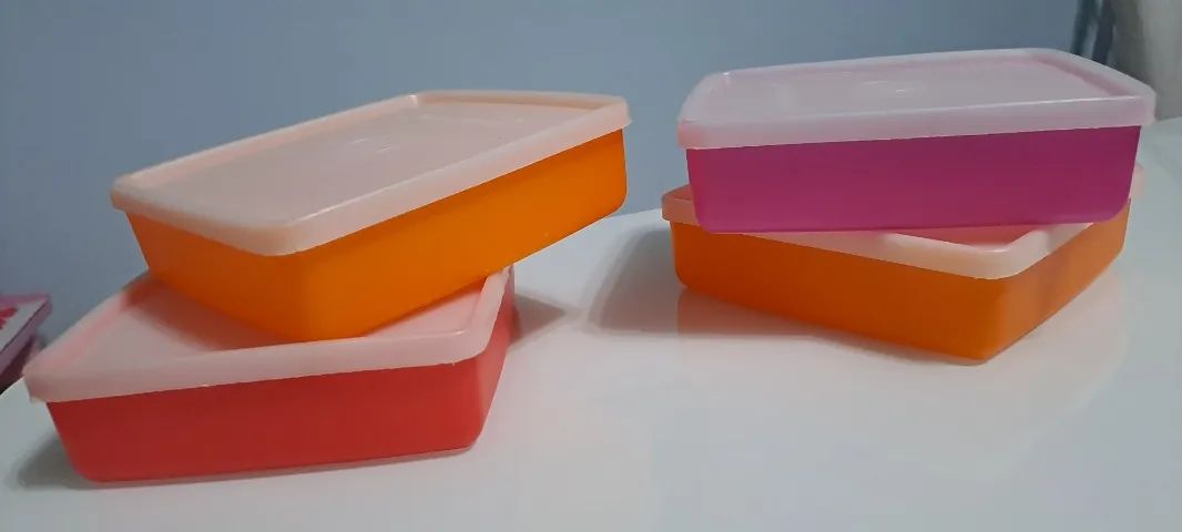 Tupperware Refri Box 400ml - 4 unidades - Foto 2