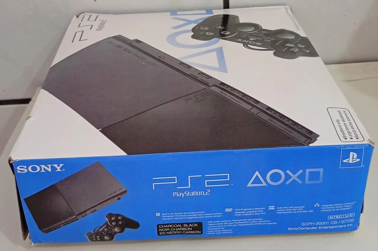 Caixa reprô vazia PS2 Slim - Foto 5