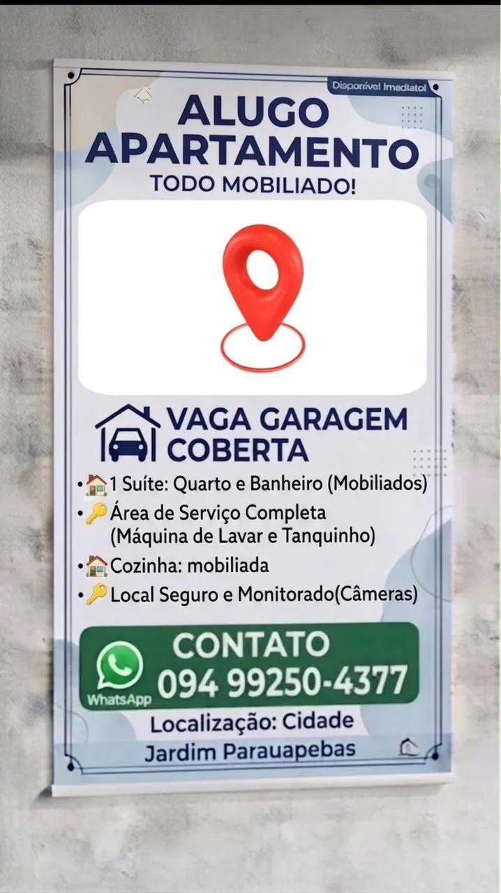 Aluguel apartamento mobiliado 