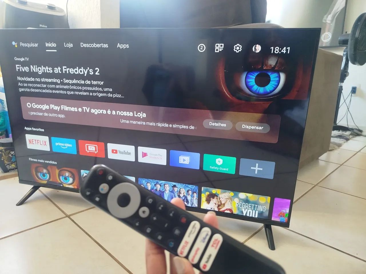 TV SMART TCL 40 POLEGADAS 