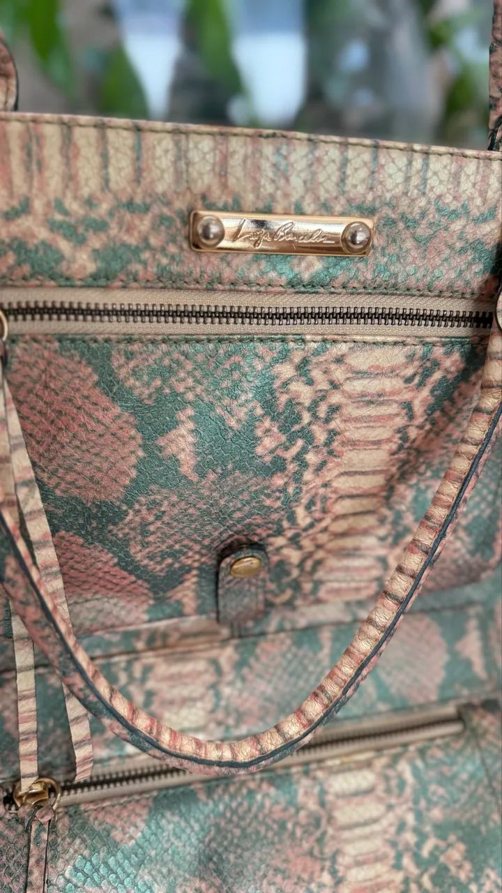 Bolsa couro Luiza Barcelos  - Foto 2
