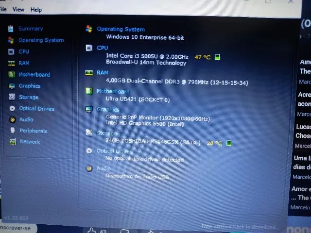 Notebook ultra i3 (apenas com retirada) - Foto 2