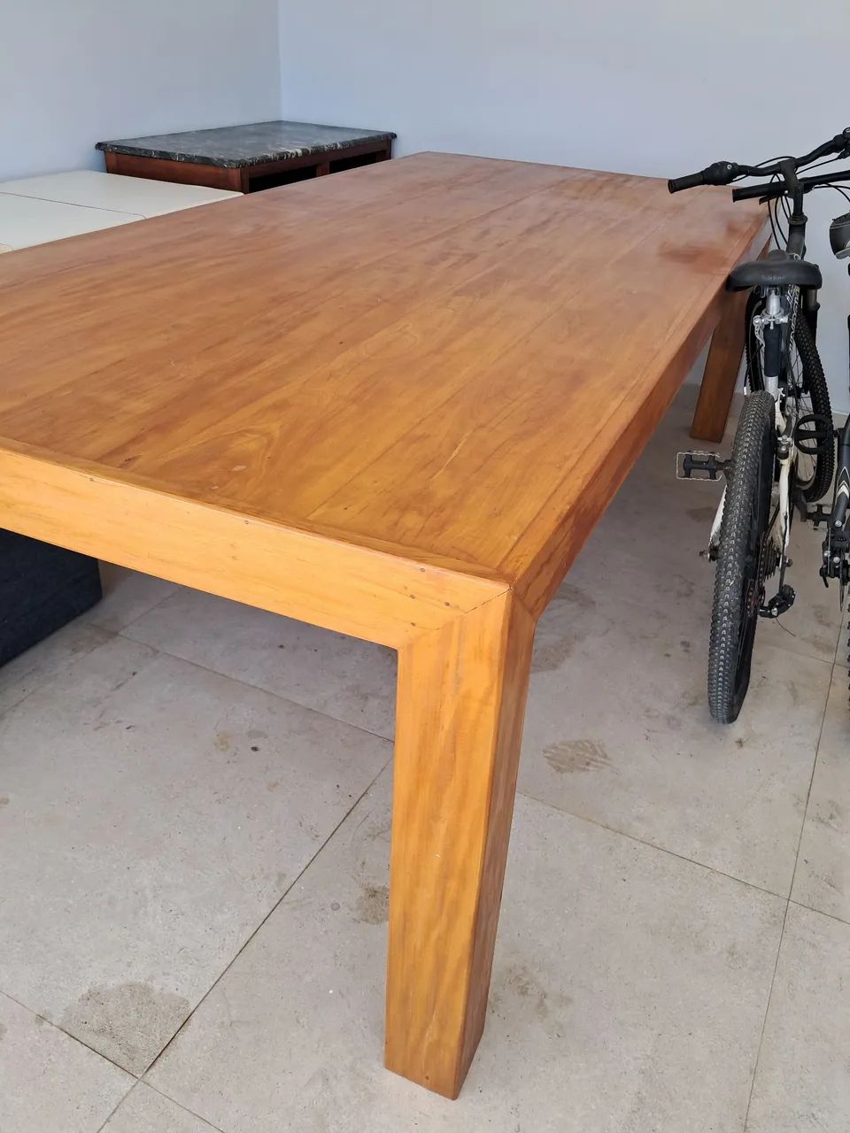 Mesa de madeira 2,50m