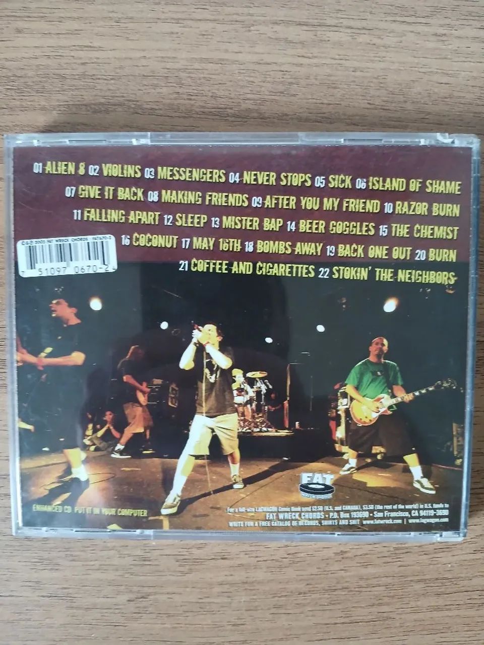CD Lagwagon - Live in a Dive - CDs, DVDs etc - Canudos, Novo