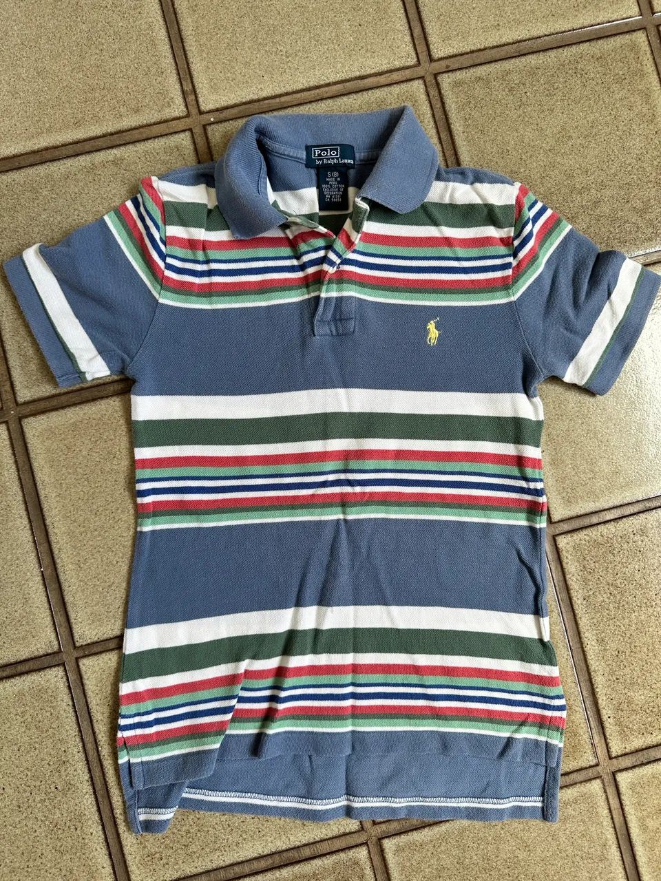 Camisa infantil Polo Ralph Lauren (8-anos)