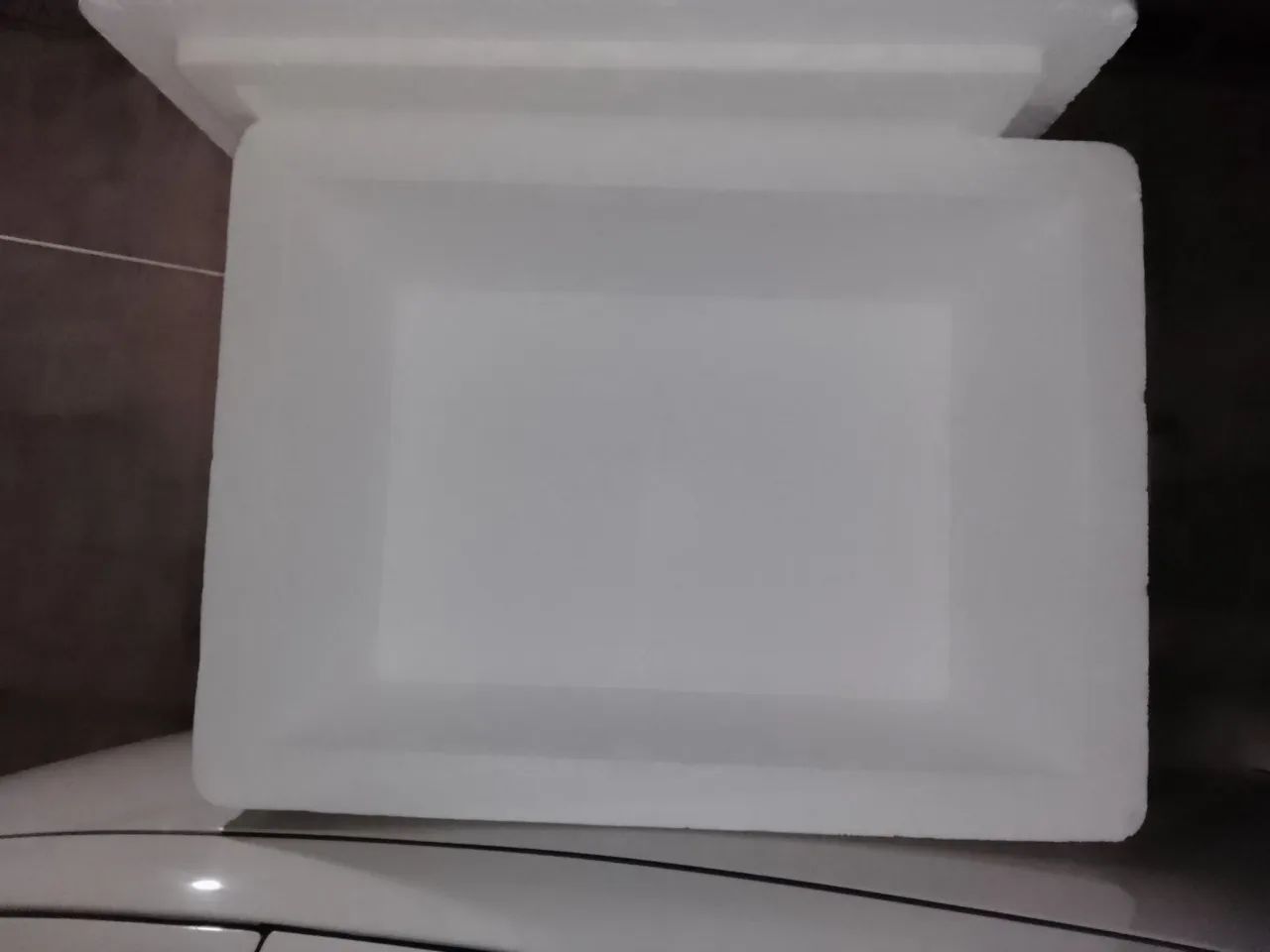Caixa isopor 