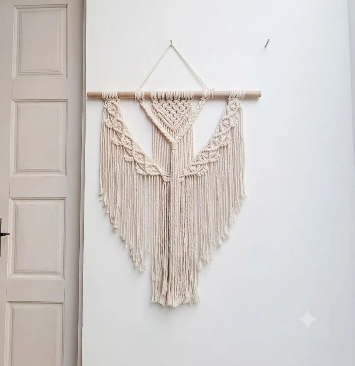 Macramê decoração parede