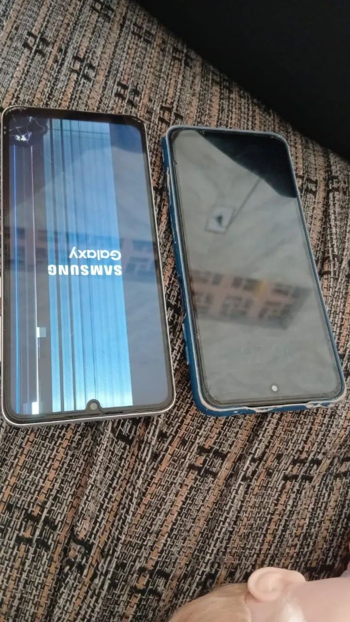 Troco xiaomi Redmi note 9 pro e A05 com a tela quebrada . Troco os dois em outro - Foto 2