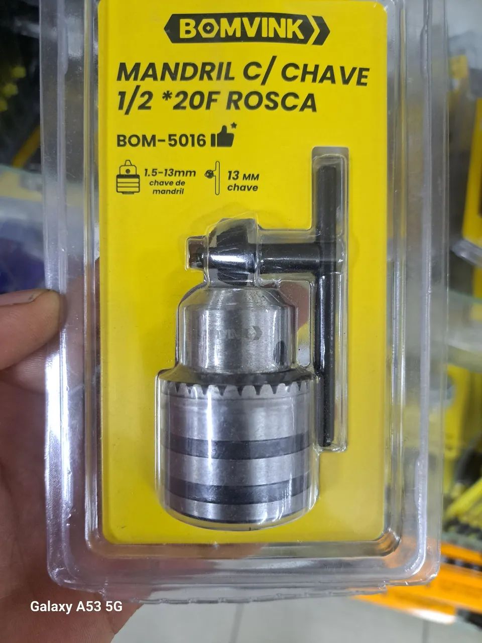 Mandril com chave  entregar grátis - Foto 2