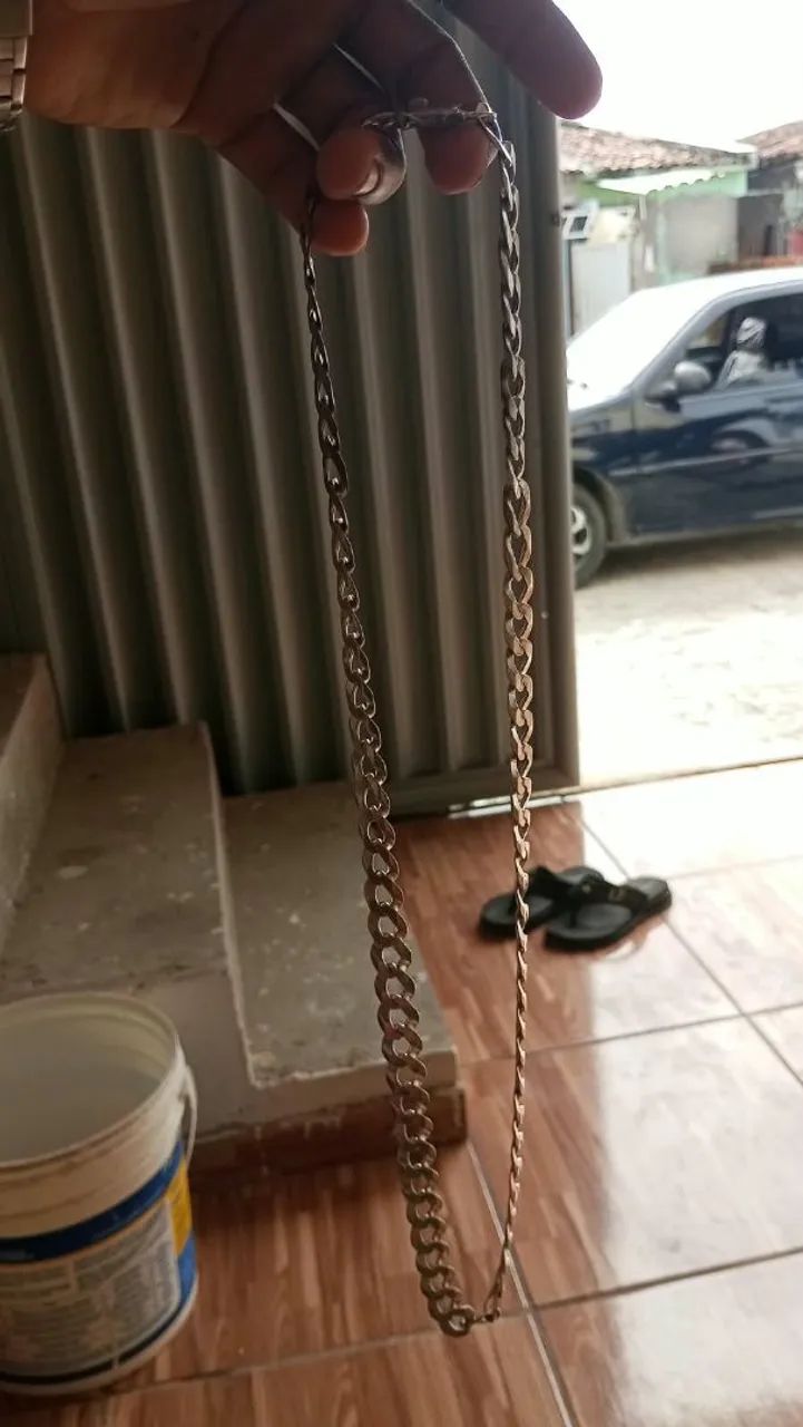 Vendo Cordão Prata - Foto 2