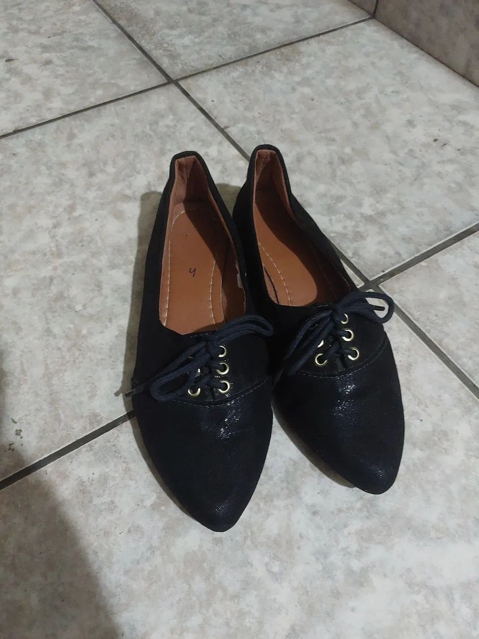 Sapato Preto Tamanho 36