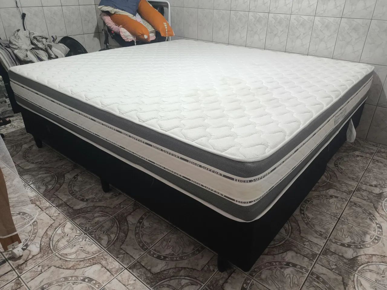 Cama Box Super King C/ Molas Ensacadas  - Foto 3