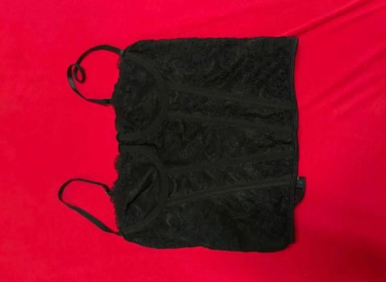 Corset shein preto  - Foto 3