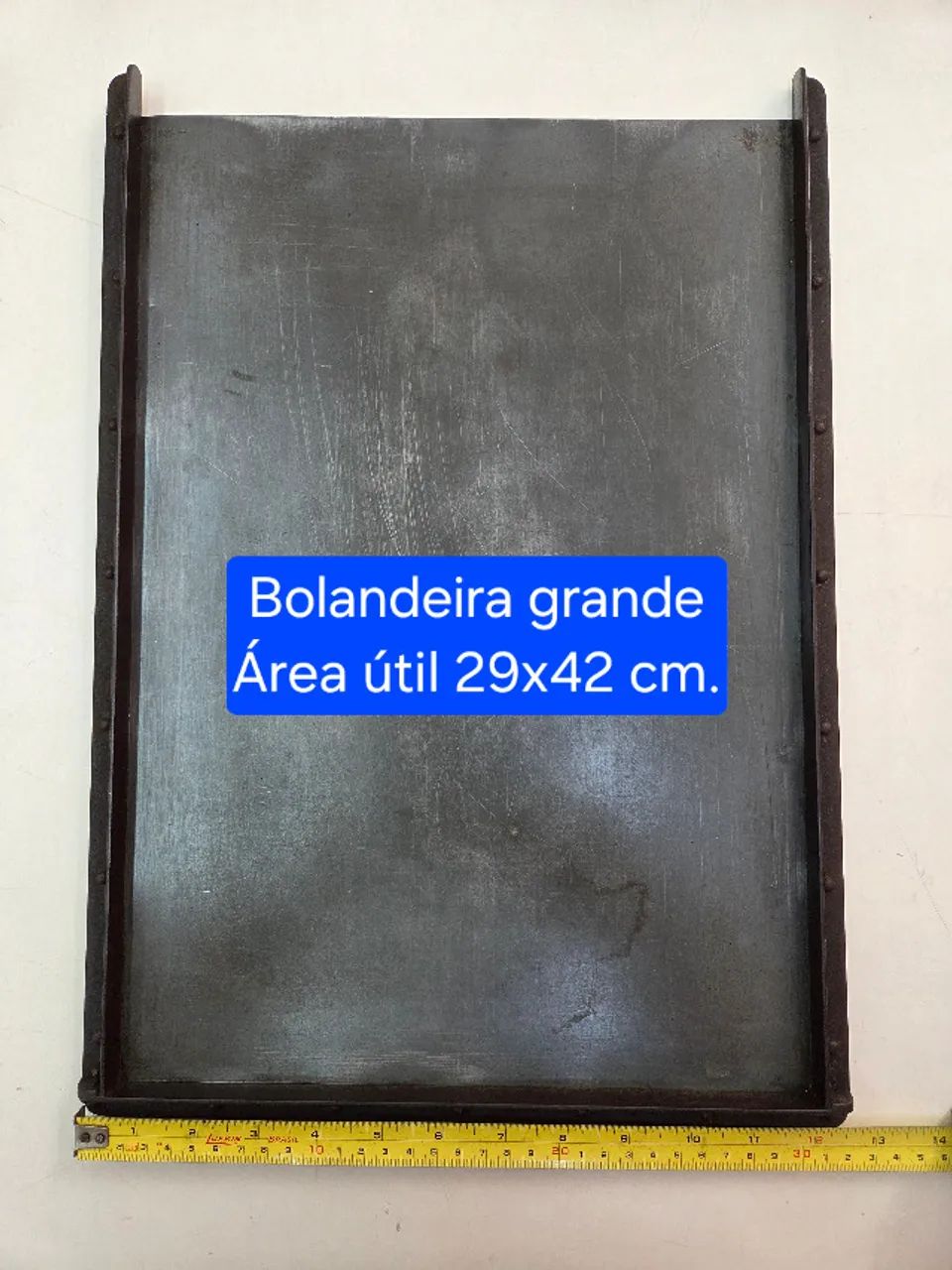 Bolandeira antiga GRANDE de Tipografia