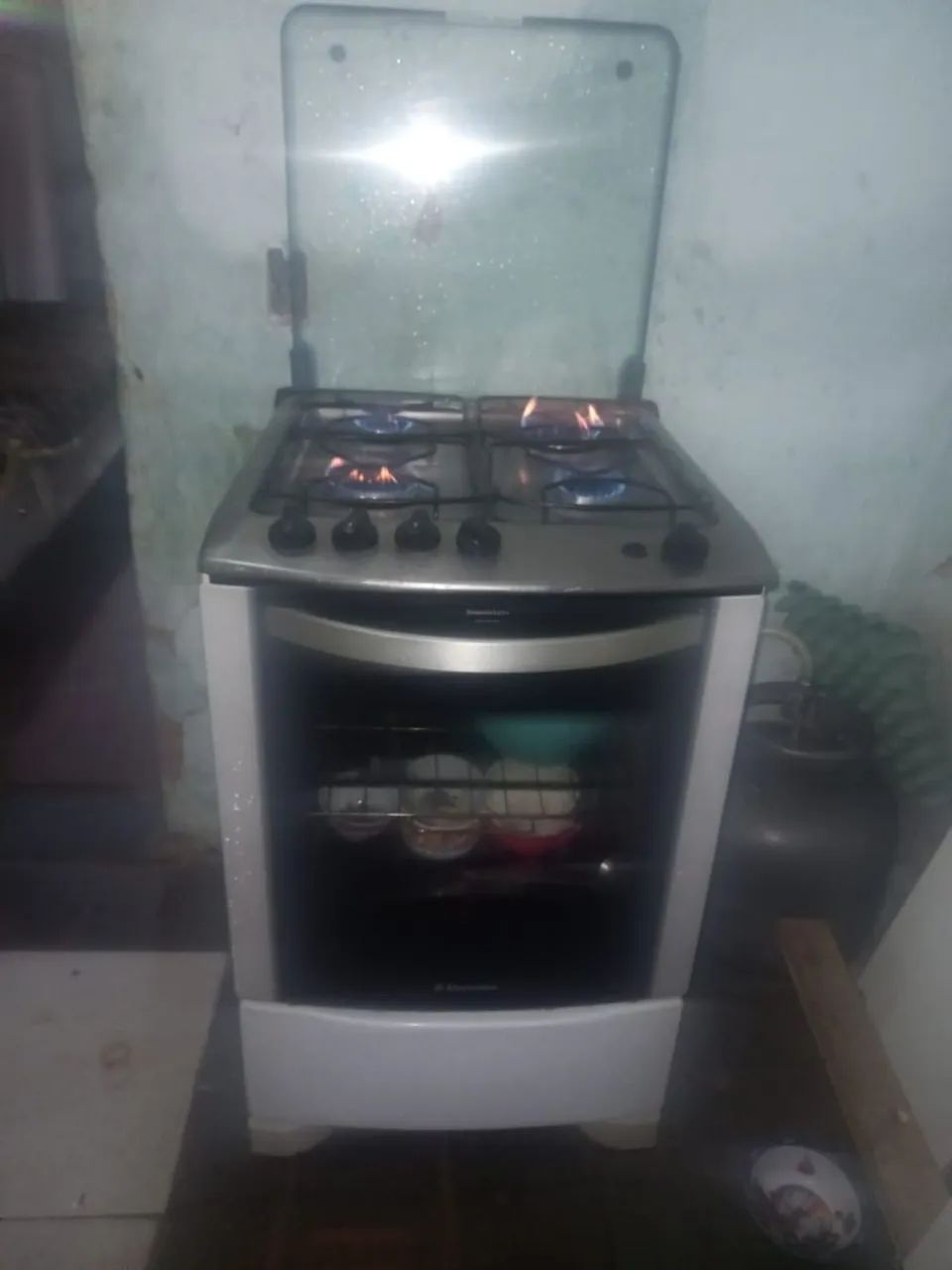 Fogão Electrolux inox