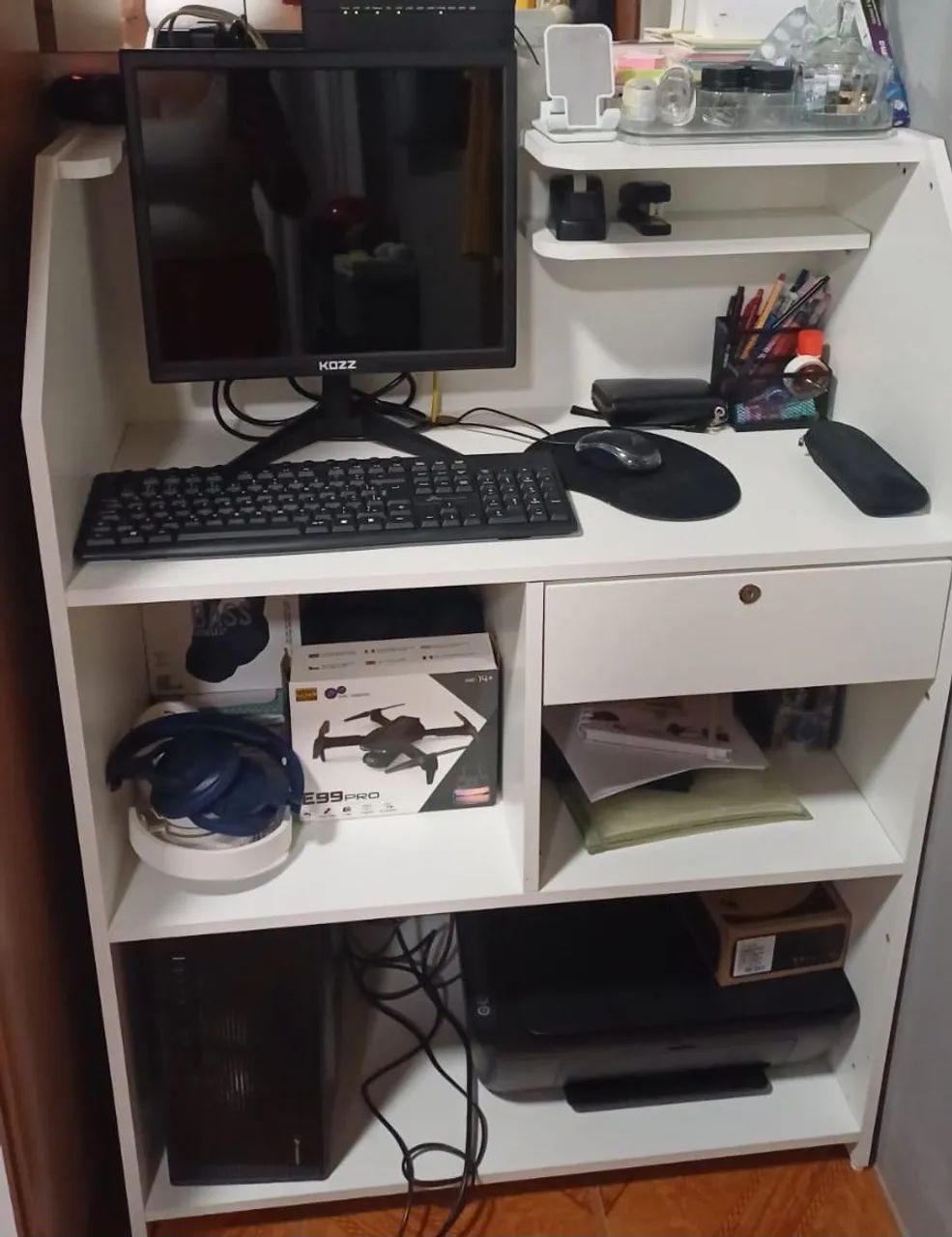 Vendo computador completo com mesa  - Foto 3