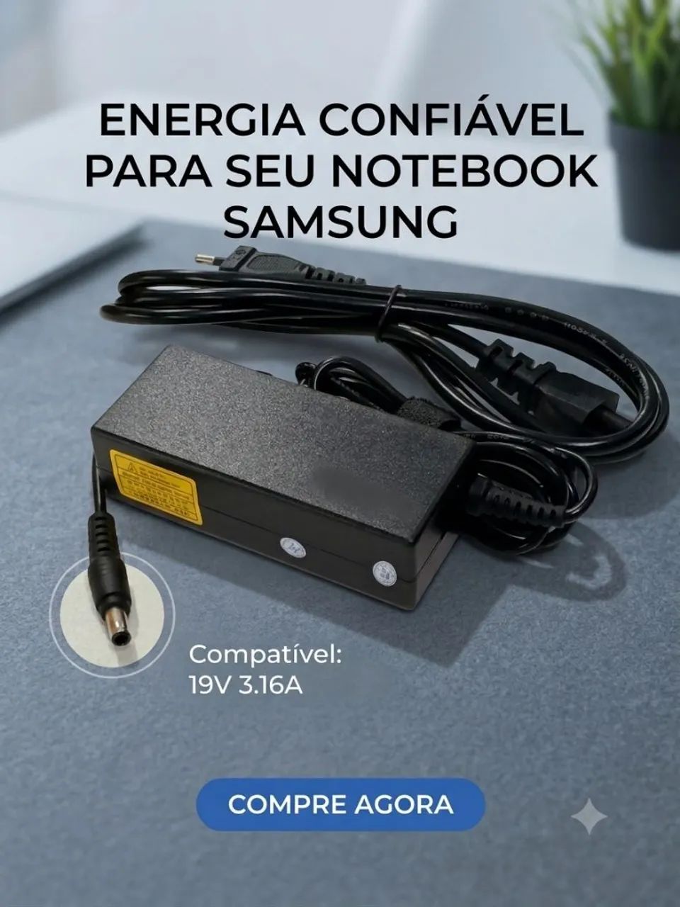 Fonte para notebook Samsung 