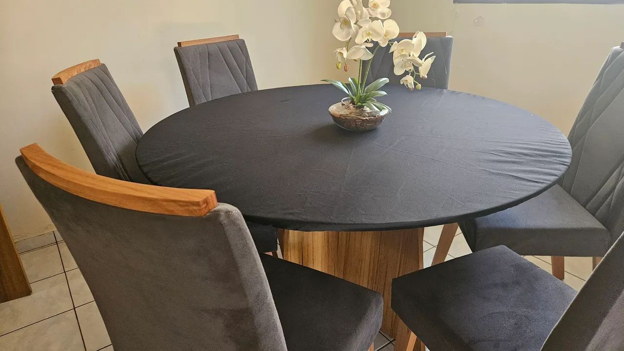 Mesa Jantar Redonda Semi-nova