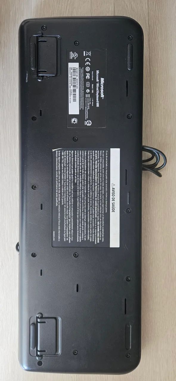 Teclado Microsoft Wired Keyboard 600 - Foto 2