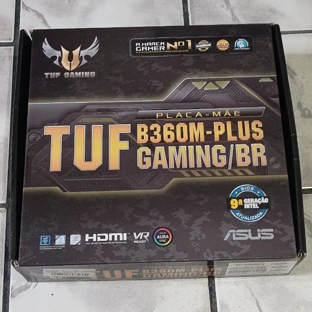 Placa Mãe ASUS TUF B360M-PLUS (COM DEFEITO)