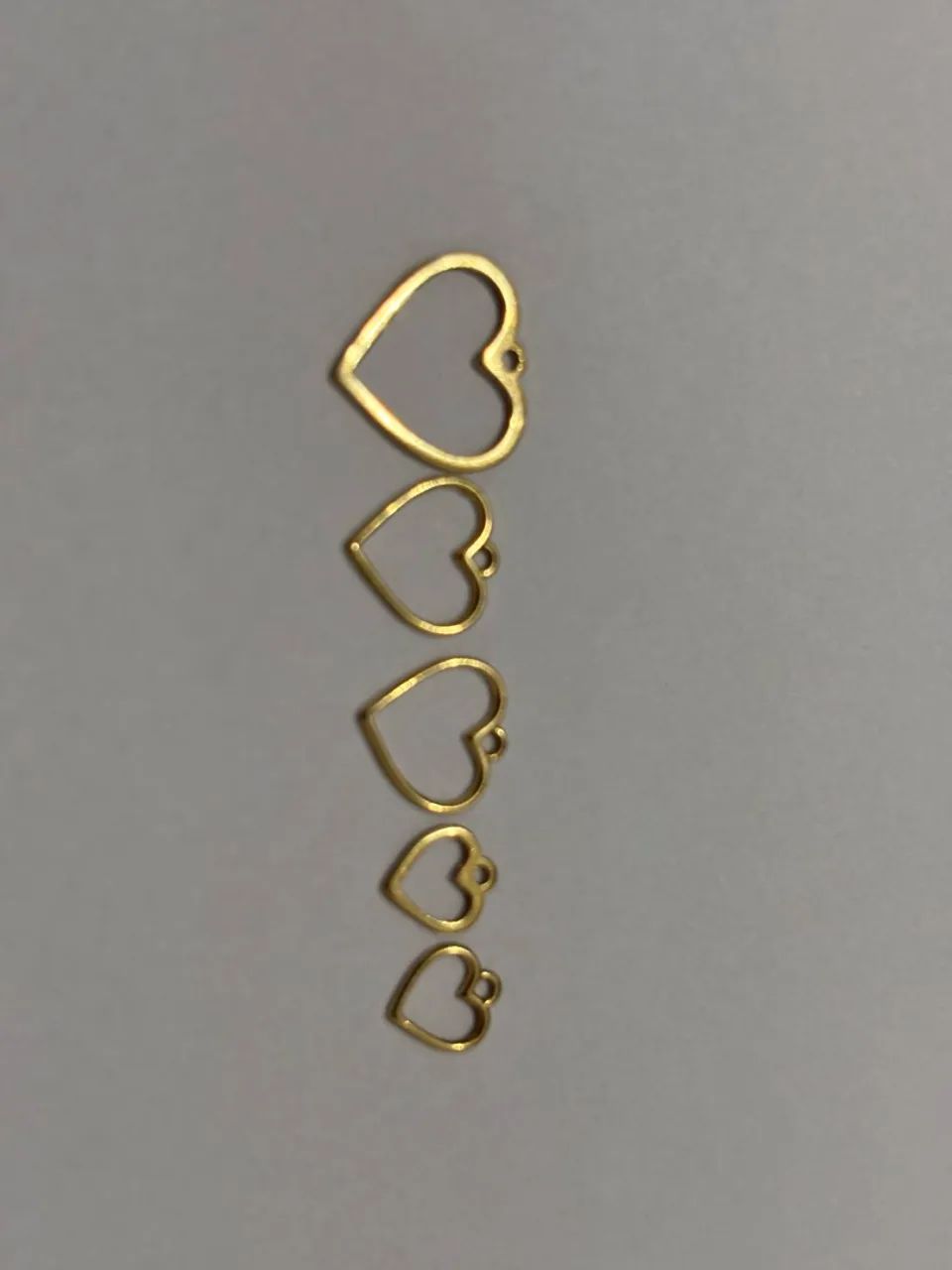 Corações em Ouro 18k