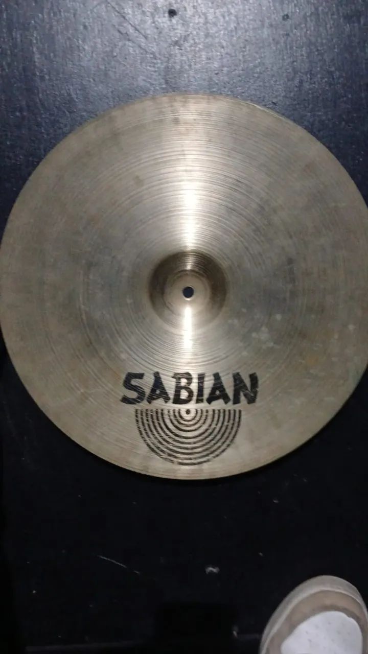 Crash medium thin Sabian XS 16 - Instrumentos musicais - Nova