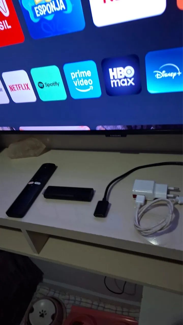 TV STICK XIAOMI 4K controle de voz - Foto 3